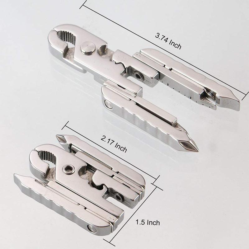 Bequee 15-in-1 EDC Edelstahl Multitool