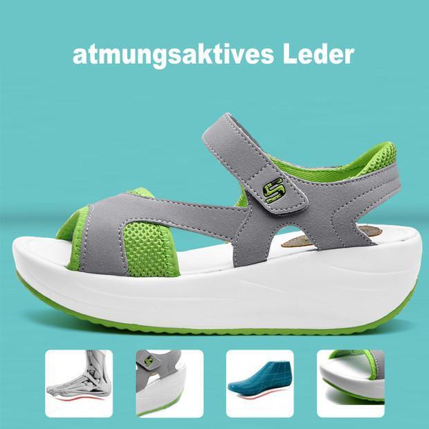 Neue Damen Freizeitschuhe dicke Schaukelschuhe