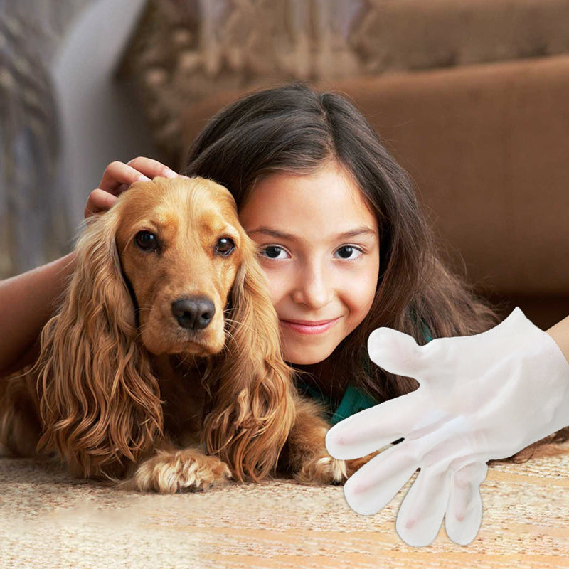 Haustier-Handschuhe ohne Waschen-6 Stück