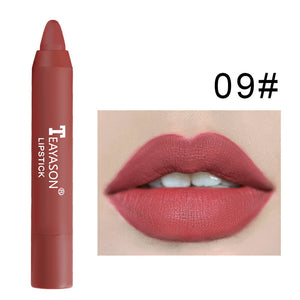 12 Farben Matte Lippenstift Stift